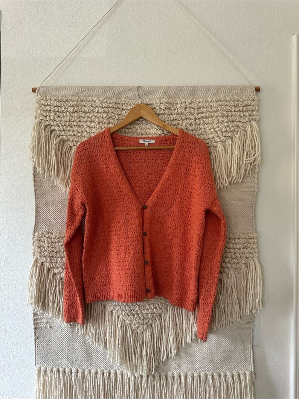Madewell Open Stitch Cardigan